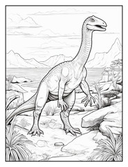«Cute Dinosaur Coloring Book fun for allFun, Creative & Relaxing Art Pages